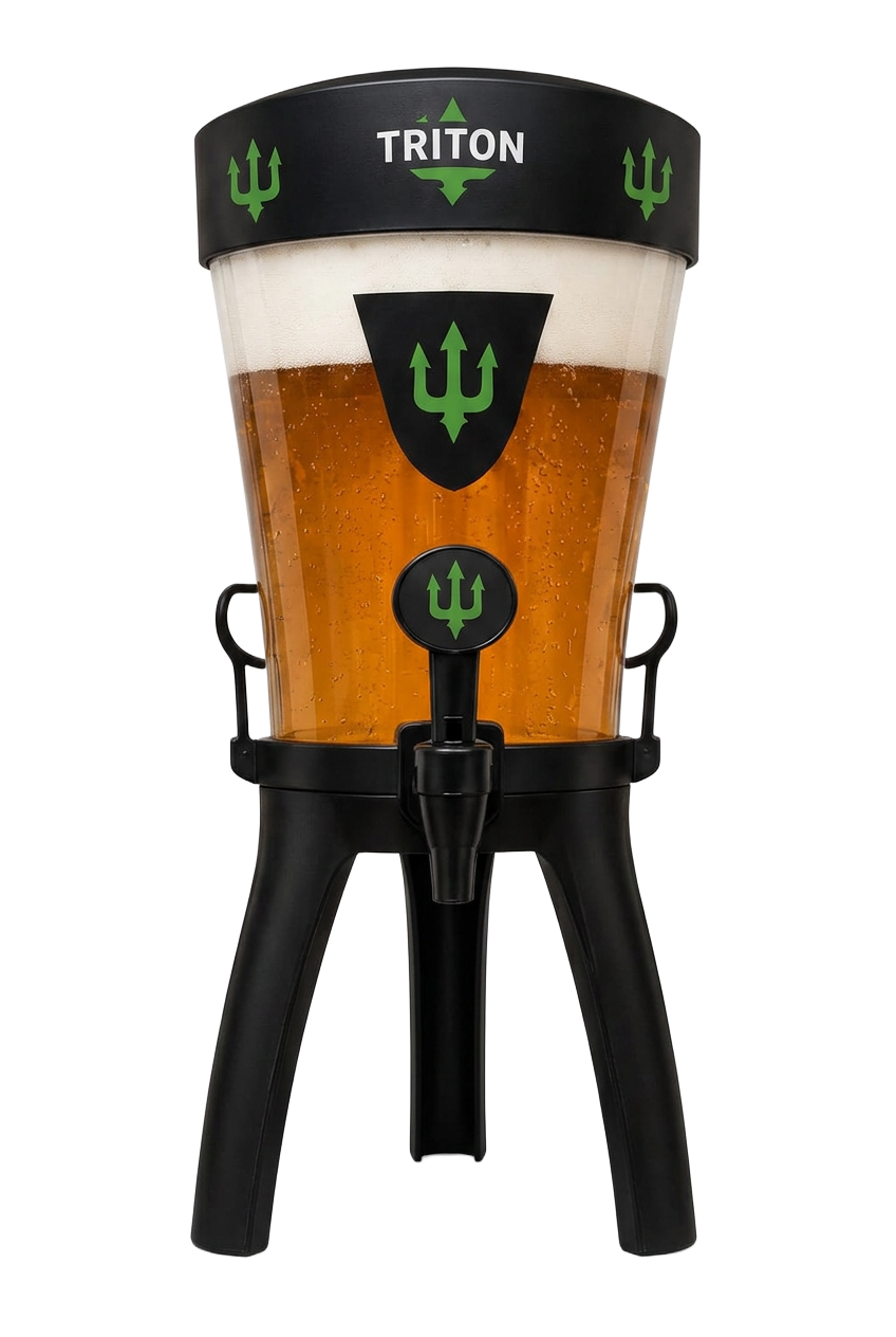 Torre de cerveza de 3 y 5 litros con grifo, servida en Siempre 52
